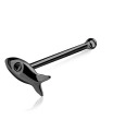 Fish Shaped Silver Bone Nose Stud NSKD-85